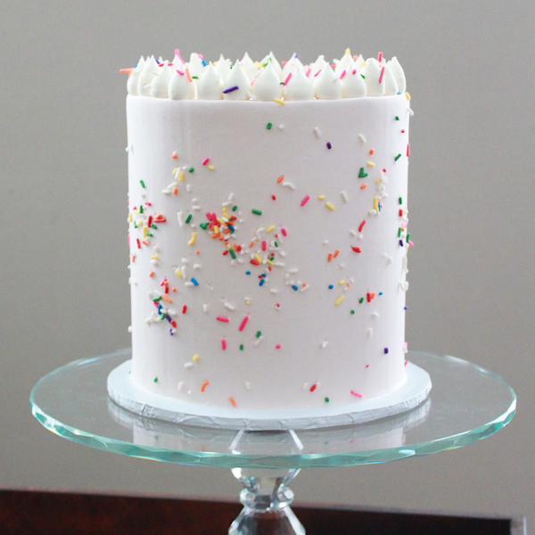 THE Birthday Cake Silver Whisk Bake Shop