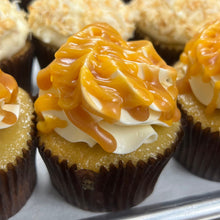 Load image into Gallery viewer, Salted Egg Yolk Caramel Cupcakes
