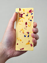 Load image into Gallery viewer, Passion Fruit &amp; Preserved Tangerine Peel Chocolate Bar - Silver Whisk Bake Shop - Asian Inspired Chocolate Bar
