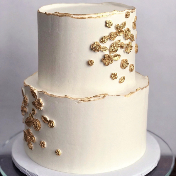 Bas Bakes Gilded Floral Bas Relief – Silver Whisk Bake Shop & Chocolatier